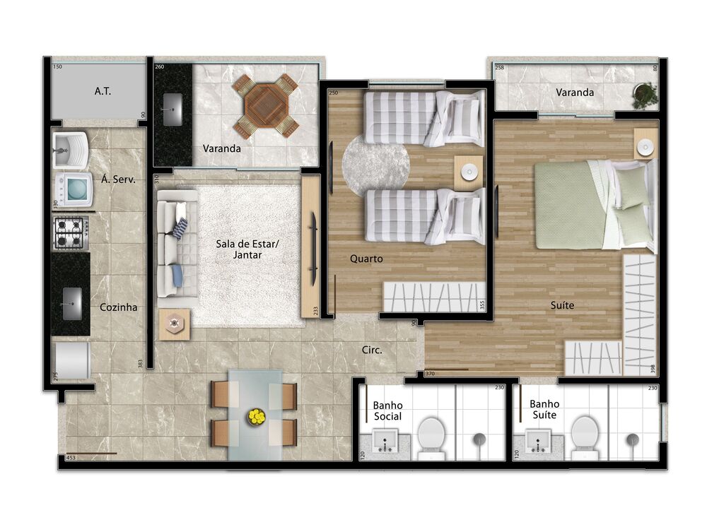 Apartamento, 2 quartos, 96 m² - Foto 20