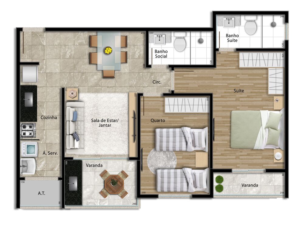 Apartamento, 2 quartos, 96 m² - Foto 27