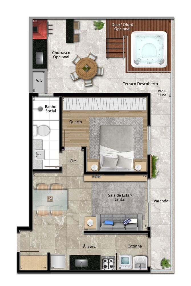 Apartamento, 2 quartos, 96 m² - Foto 24