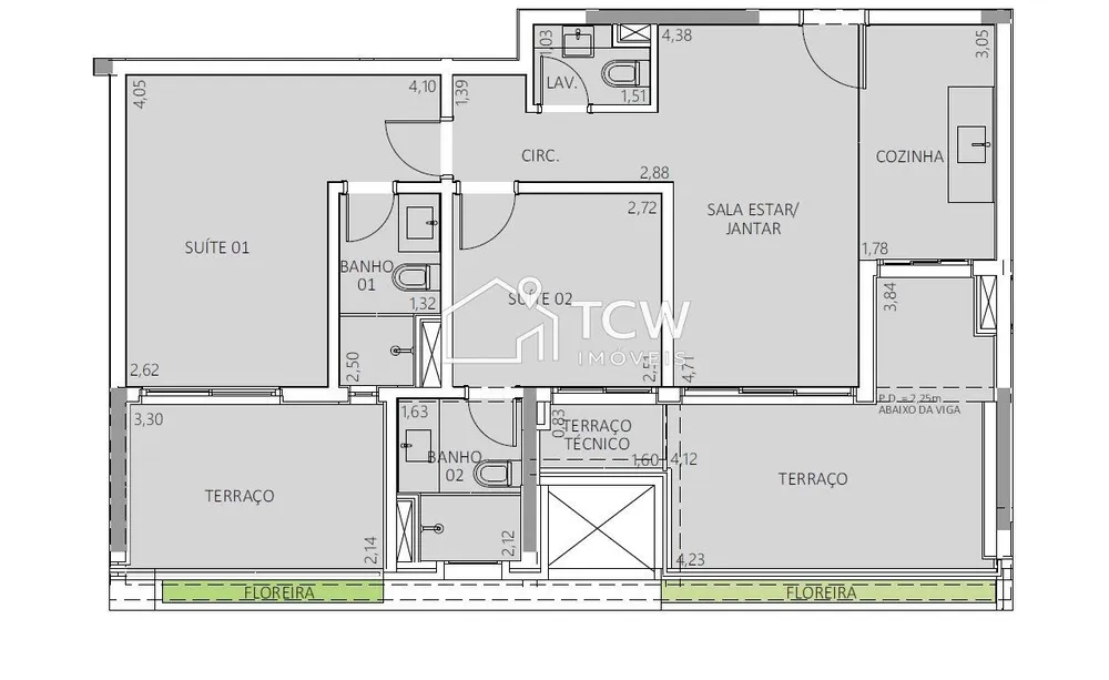 Apartamento, 2 quartos, 80 m² - Foto 6