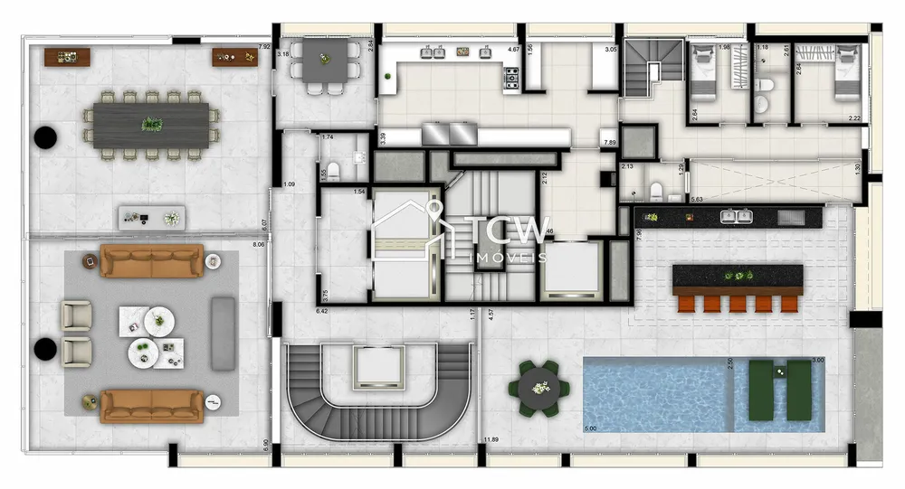 Cobertura, 4 quartos, 771 m² - Foto 11