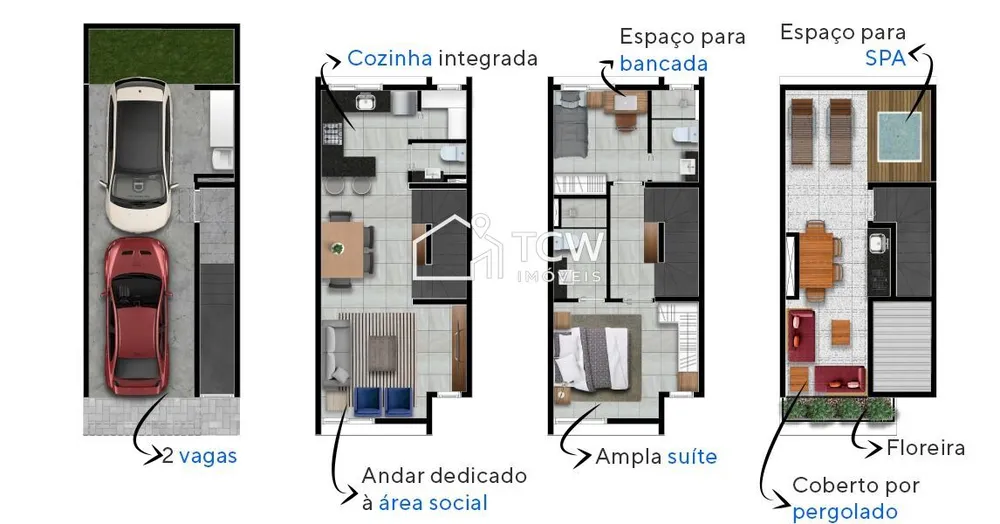 Casa, 2 quartos, 145 m² - Foto 3
