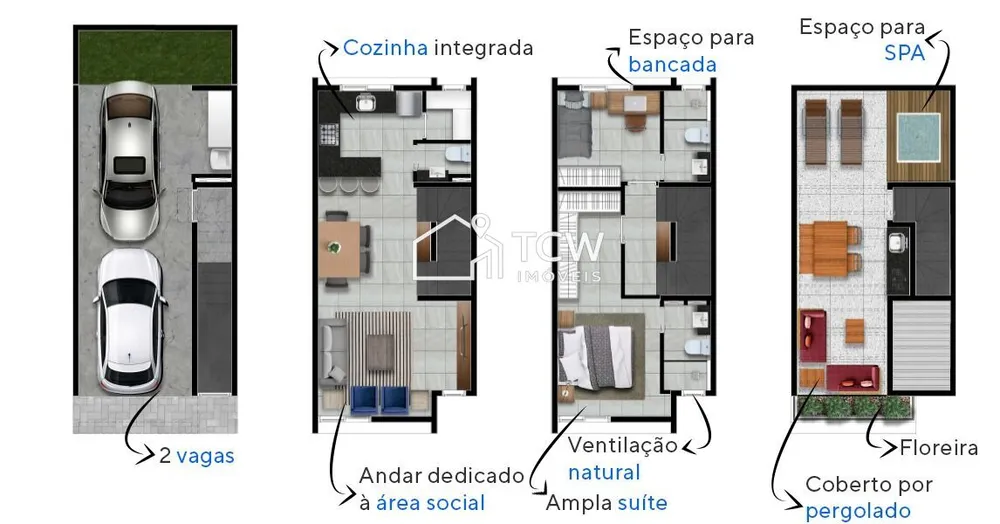 Casa, 2 quartos, 145 m² - Foto 9