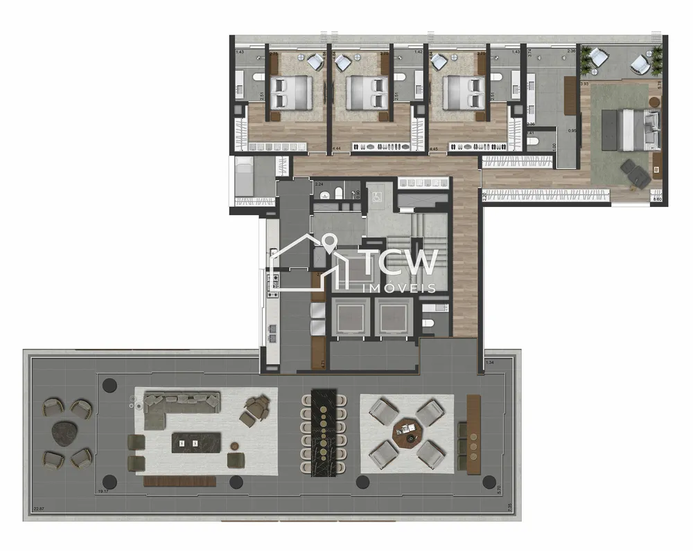 Apartamento, 4 quartos, 403 m² - Foto 12