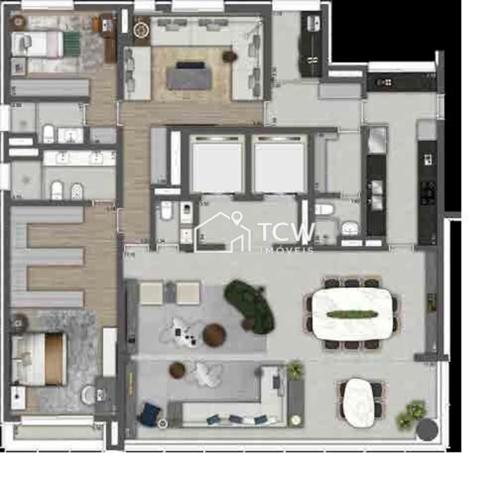 Apartamento, 3 quartos, 240 m² - Foto 7