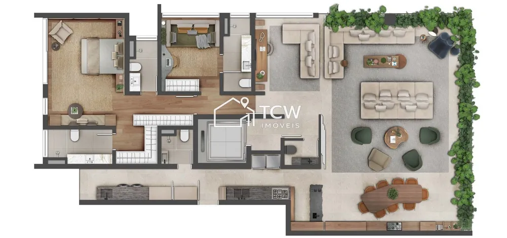Apartamento, 3 quartos, 171 m² - Foto 11