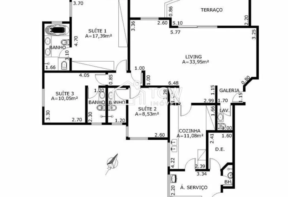 Apartamento, 3 quartos, 138 m² - Foto 4