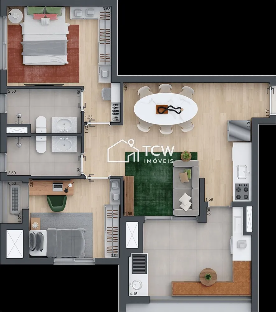 Apartamento, 3 quartos, 86 m² - Foto 12