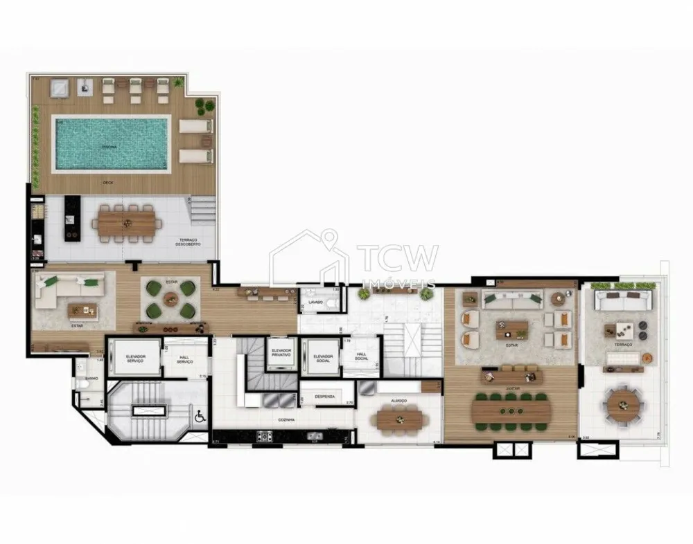 Cobertura, 4 quartos, 518 m² - Foto 14