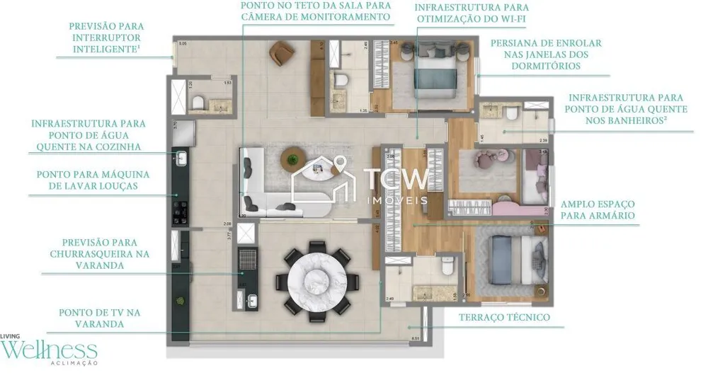 Apartamento, 3 quartos, 125 m² - Foto 12