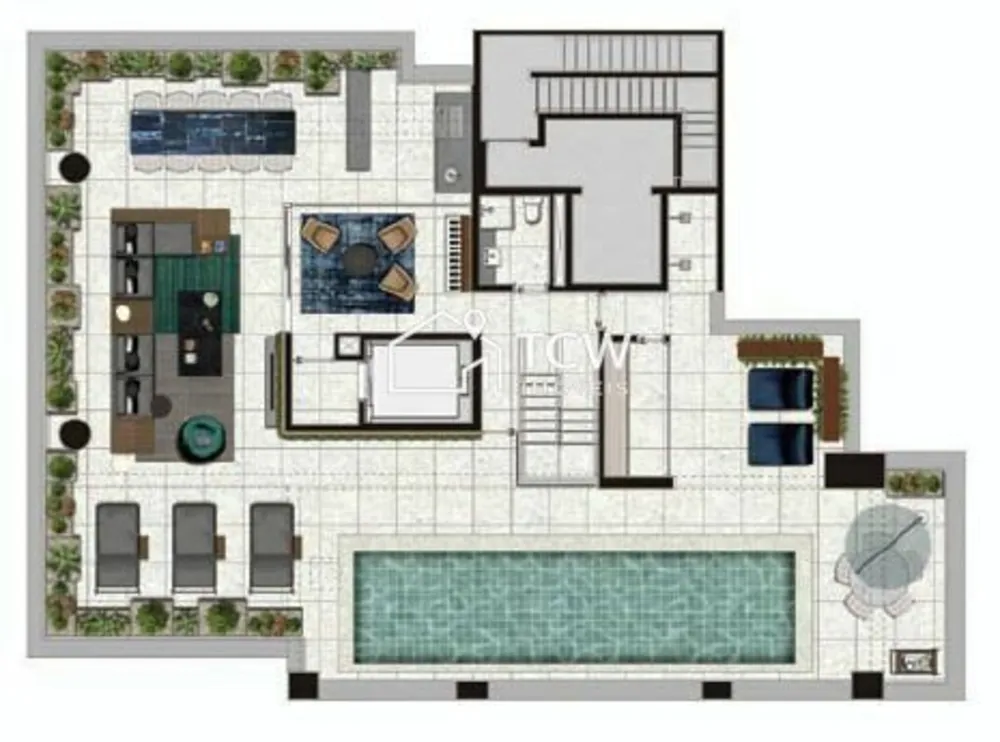 Cobertura, 3 quartos, 465 m² - Foto 4