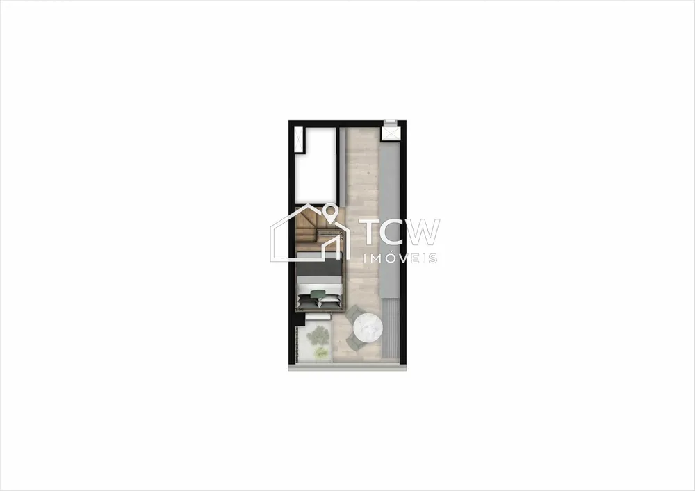 Apartamento, 1 quarto, 25 m² - Foto 9