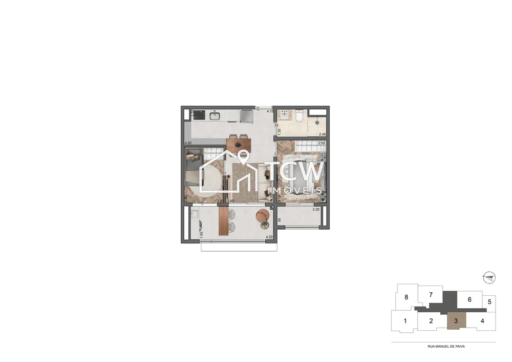 Apartamento, 3 quartos, 87 m² - Foto 8