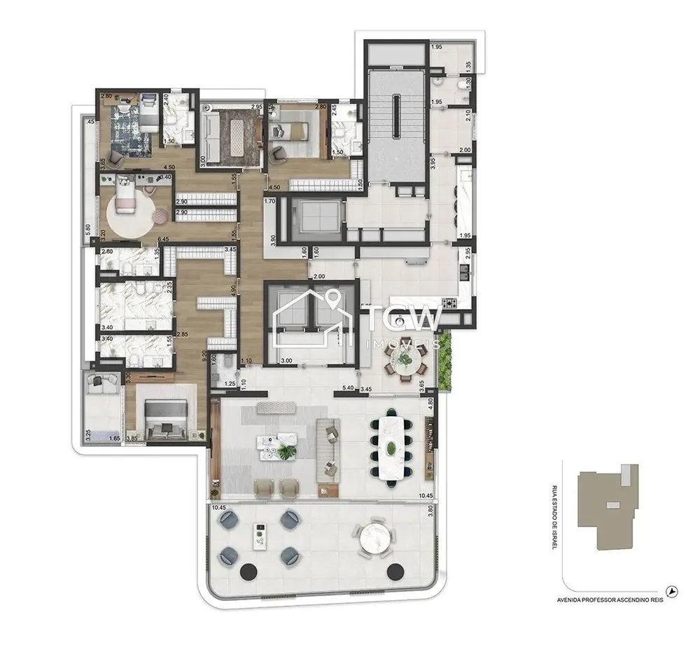 Apartamento, 4 quartos, 254 m² - Foto 5