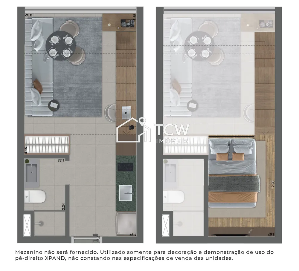 Apartamento, 1 quarto, 35 m² - Foto 11