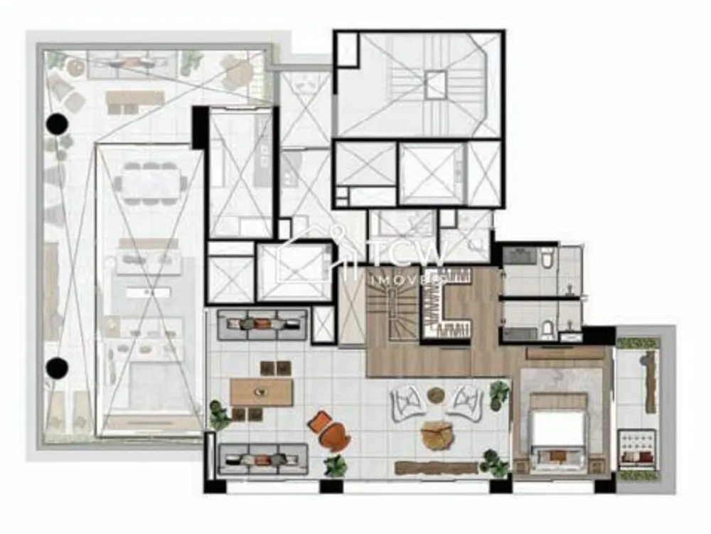 Apartamento, 4 quartos, 328 m² - Foto 3
