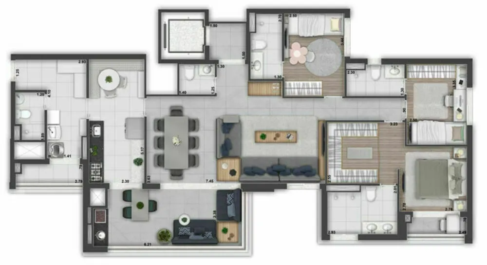 Apartamento, 3 quartos, 108 m² - Foto 5
