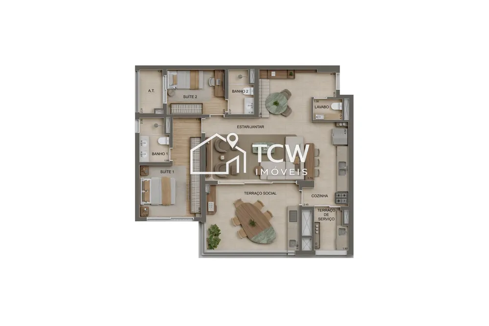 Apartamento, 106 m² - Foto 10
