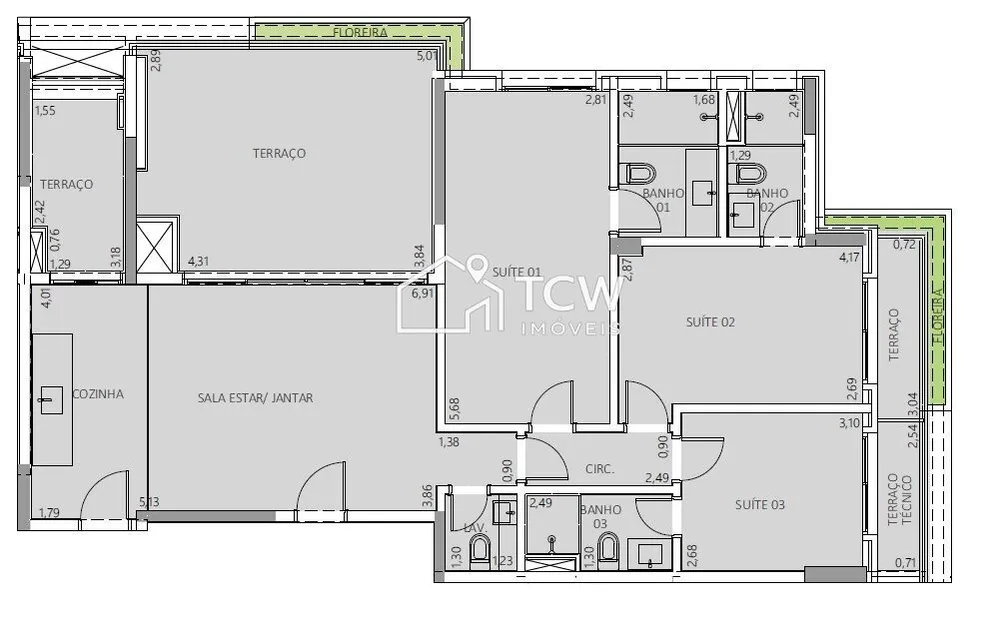 Apartamento, 2 quartos, 123 m² - Foto 12