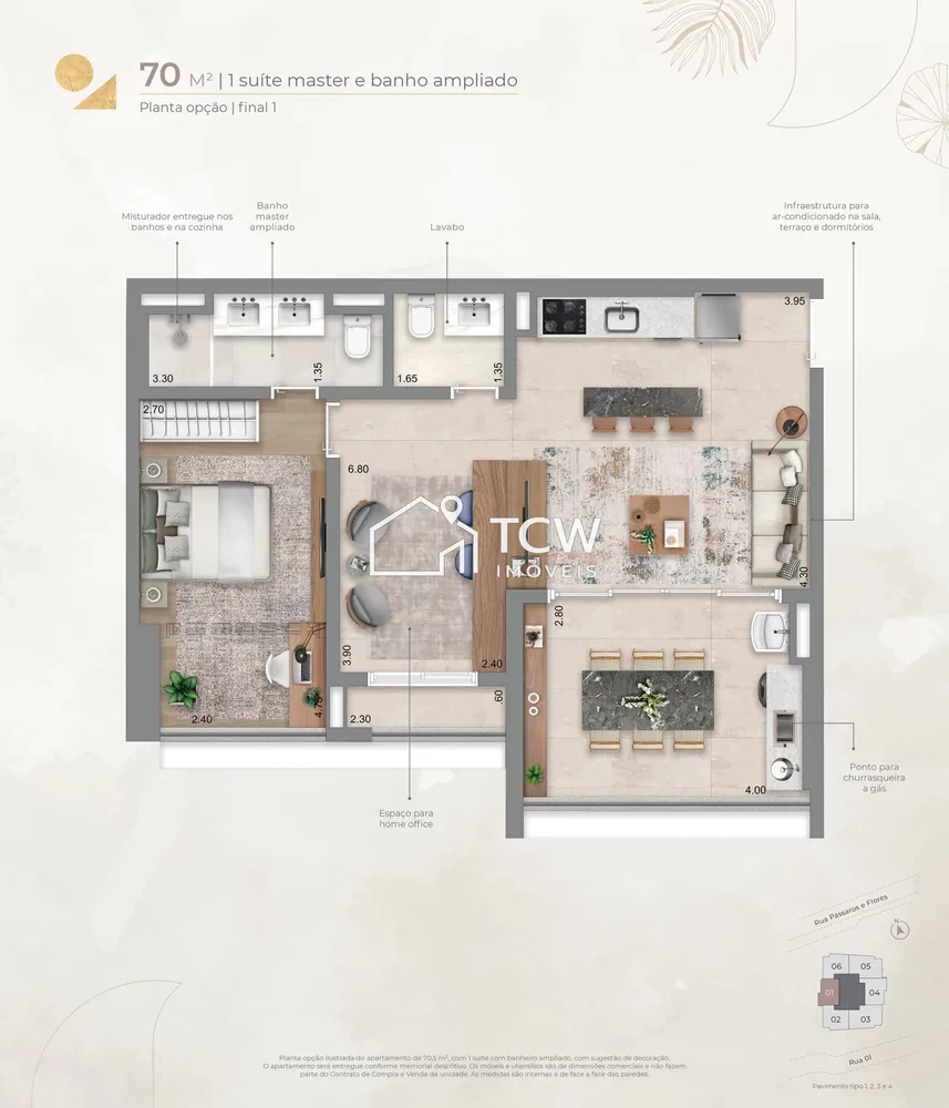 Apartamento, 2 quartos, 94 m² - Foto 11