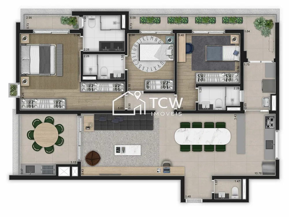 Apartamento, 2 quartos, 128 m² - Foto 10