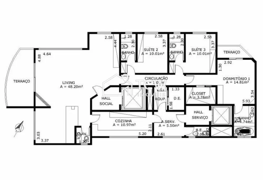 Apartamento, 4 quartos, 150 m² - Foto 12