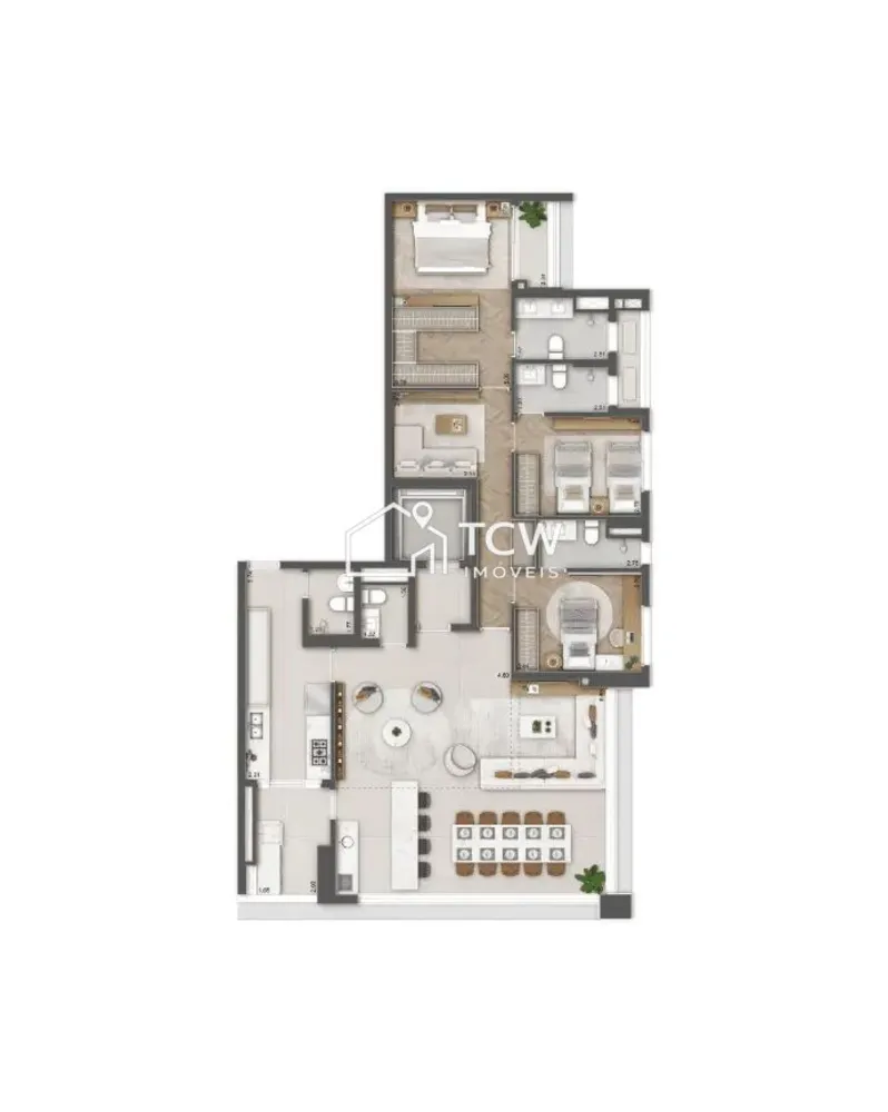 Apartamento, 3 quartos, 114 m² - Foto 12