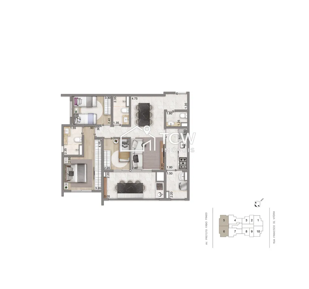 Apartamento, 2 quartos, 82 m² - Foto 12