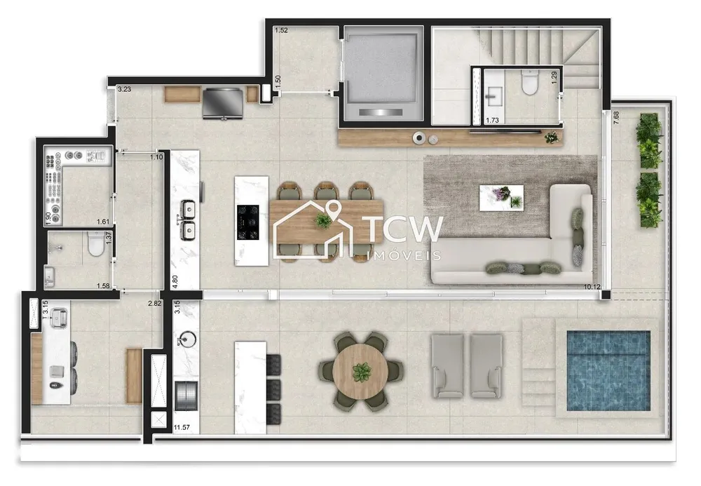 Apartamento, 3 quartos, 244 m² - Foto 11