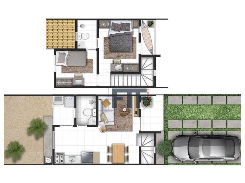 Apartamento à venda com 3 quartos, 58m² - Foto 4