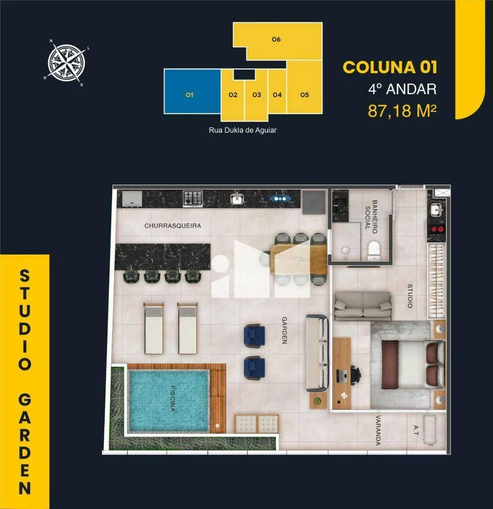 Kitnet-Studio, 36 m² - Foto 6