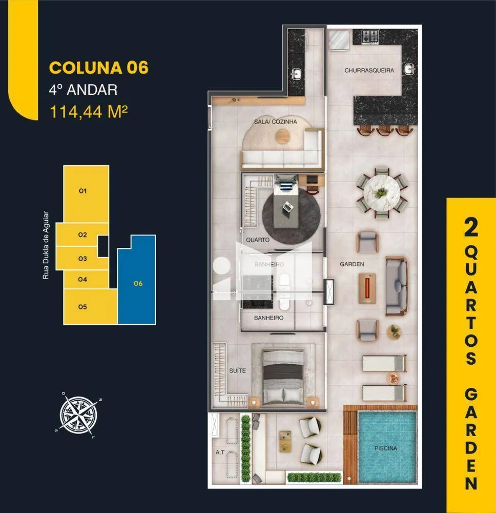 Kitnet-Studio, 36 m² - Foto 7