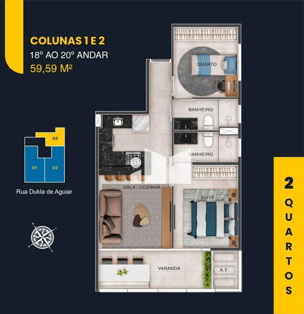 Kitnet-Studio, 36 m² - Foto 5