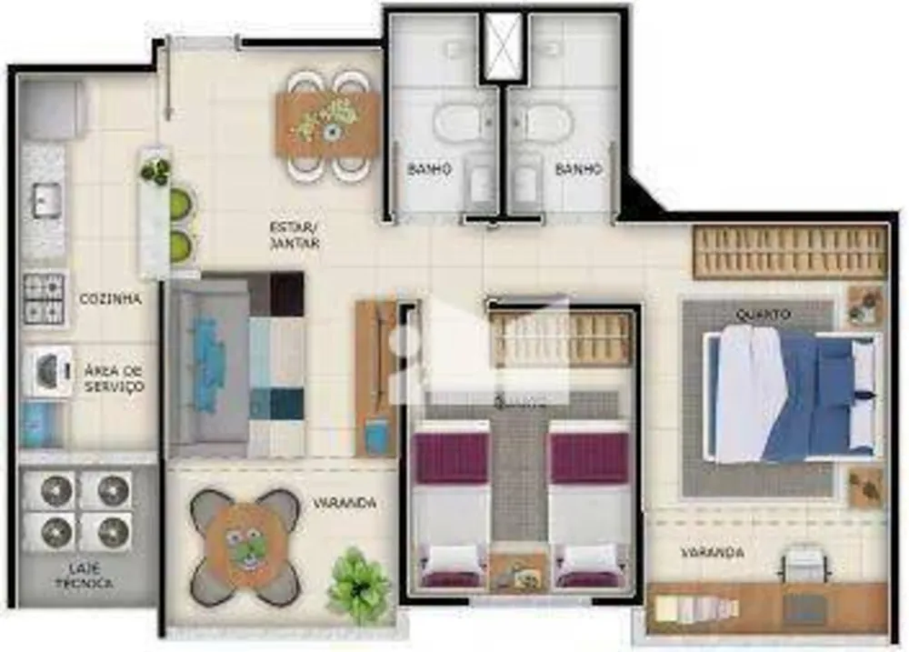 Apartamento, 3 quartos, 80 m² - Foto 14