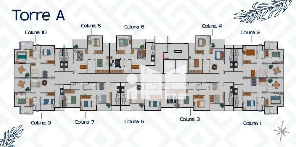 Apartamento, 2 quartos, 50 m² - Foto 2