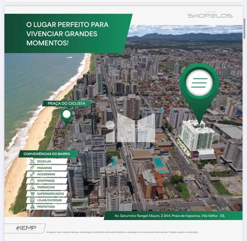 Apartamento, 2 quartos, 60 m² - Foto 2