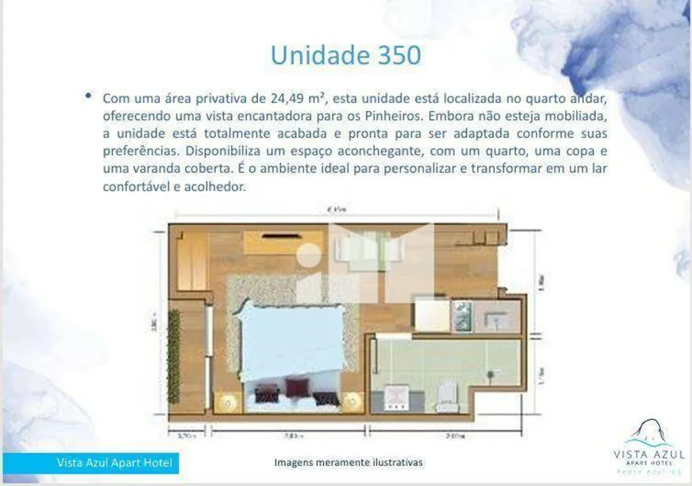 Flat/Apart Hotel, 1 quarto, 55 m² - Foto 4