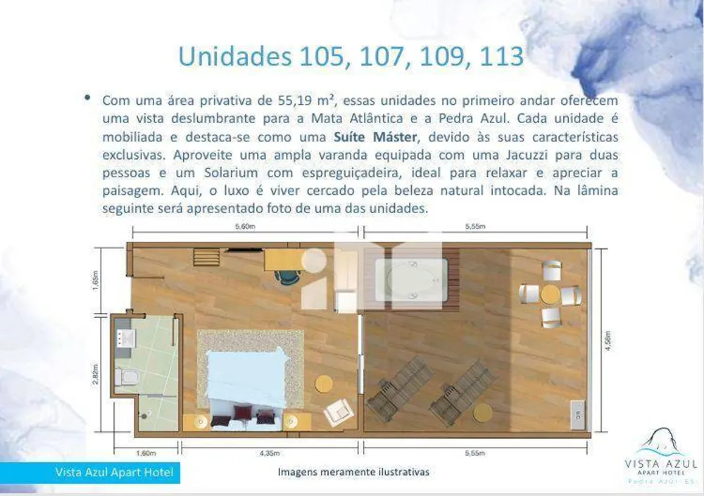Flat/Apart Hotel, 1 quarto, 55 m² - Foto 6