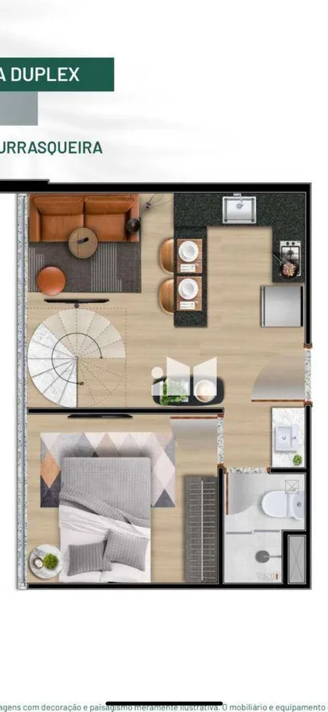 Apartamento, 1 quarto, 40 m² - Foto 3