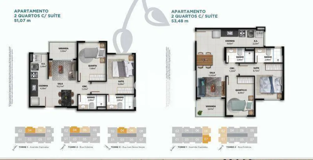 Apartamento, 2 quartos, 51 m² - Foto 11