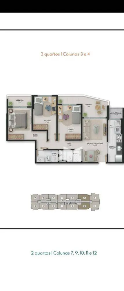 Apartamento, 3 quartos, 80 m² - Foto 4