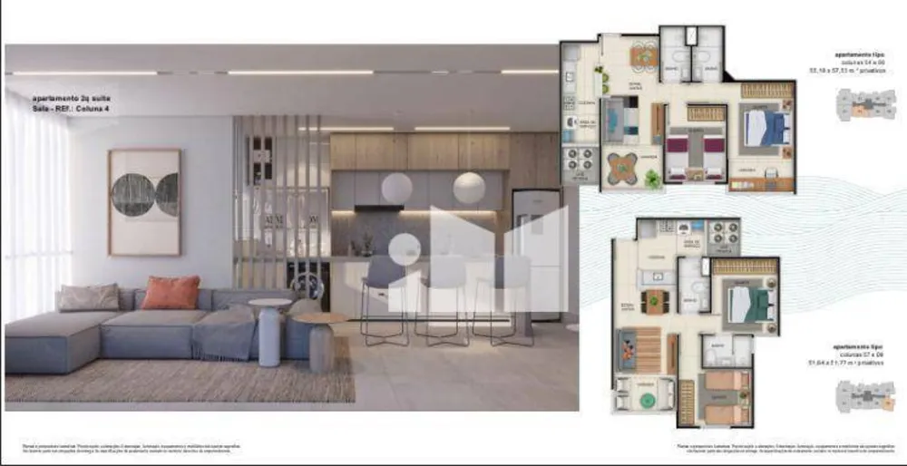 Apartamento, 2 quartos, 51 m² - Foto 10
