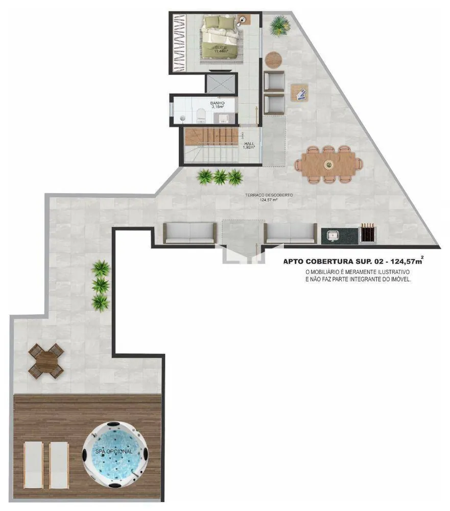 Apartamento, 2 quartos, 55 m² - Foto 19