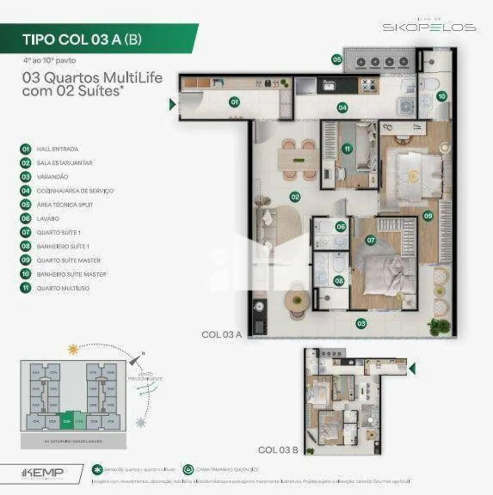 Apartamento, 3 quartos, 70 m² - Foto 16