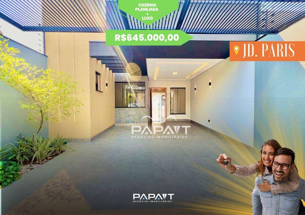 Casa, 3 quartos, 105 m² - Foto 1