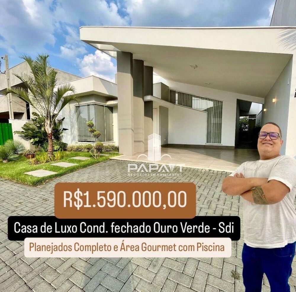 Casa de Condomínio, 3 quartos - Foto 1