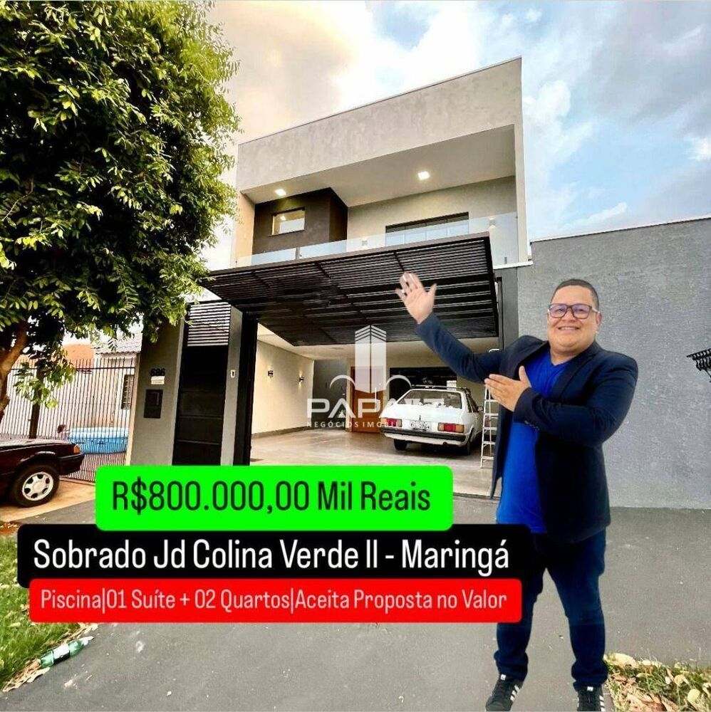 Sobrado, 3 quartos, 178 m² - Foto 1