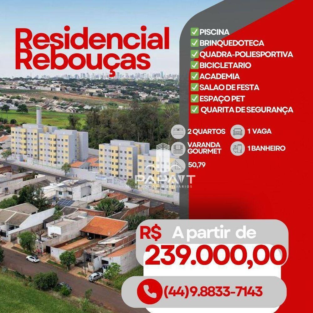 Apartamento, 2 quartos, 50 m² - Foto 1