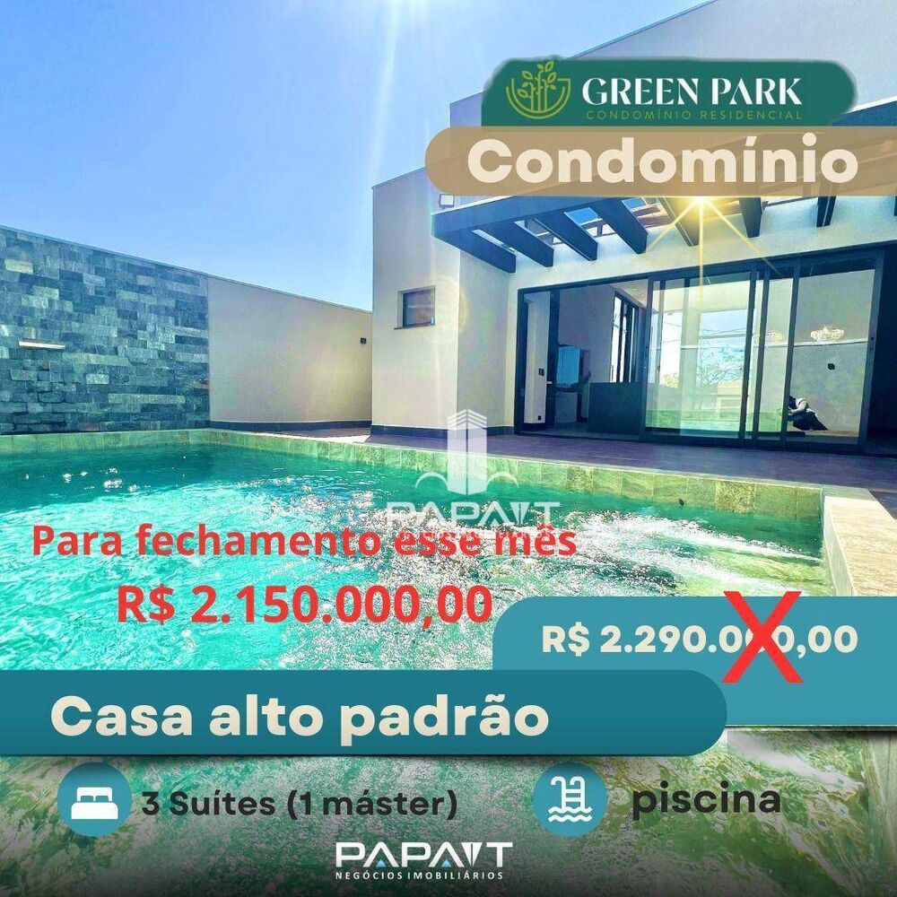 Casa de Condomínio, 3 quartos - Foto 1