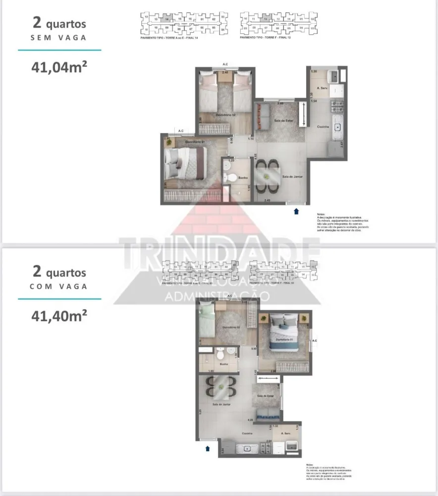 Apartamento, 2 quartos, 42 m² - Foto 30